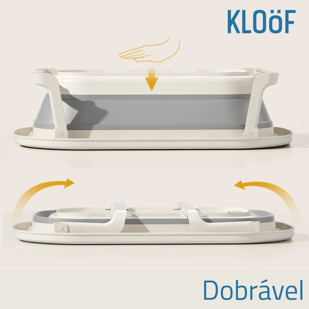 Banheira De Bebê Dobrável Pequena Vesi 28 L