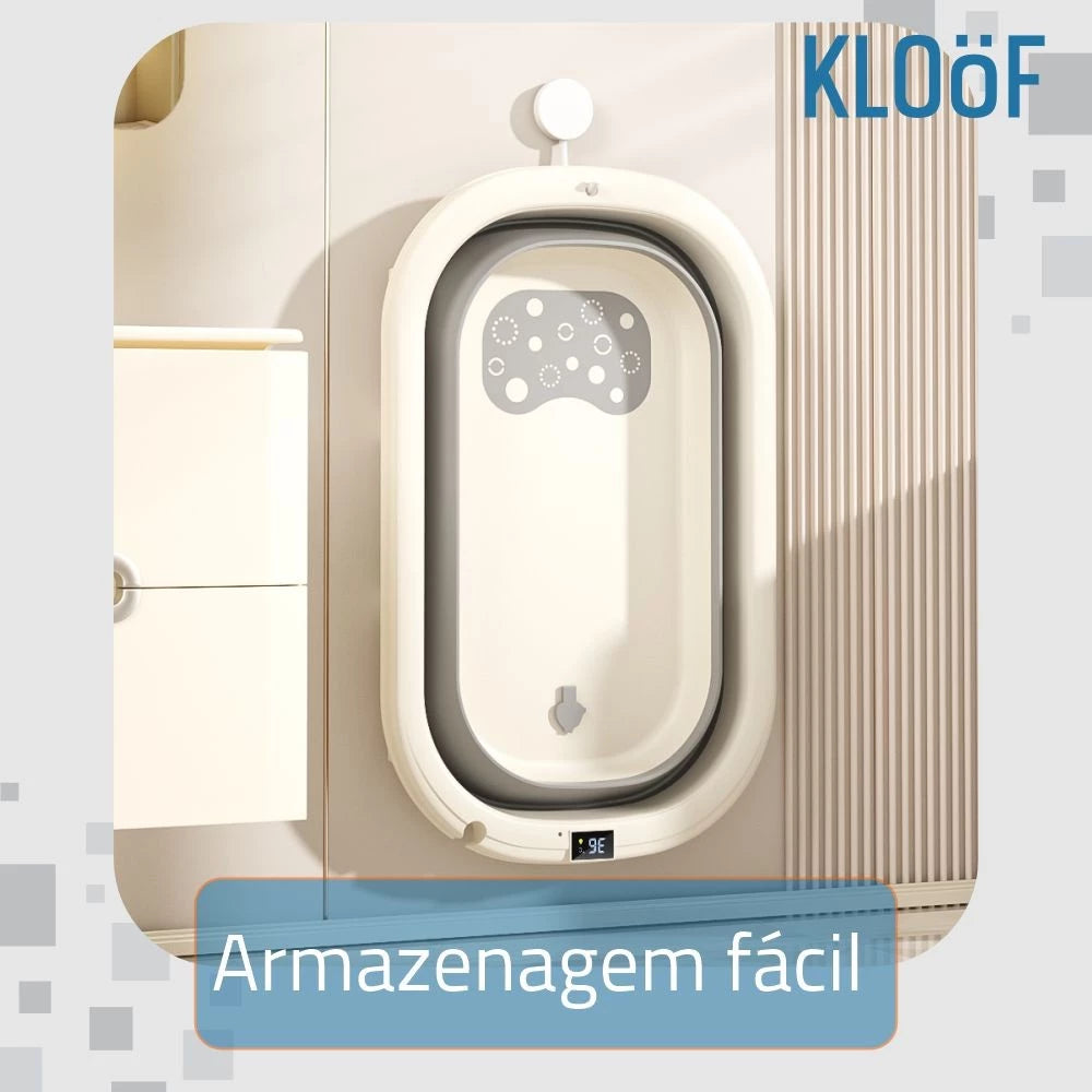 Banheira De Bebê Dobrável Pequena Vesi 28 L